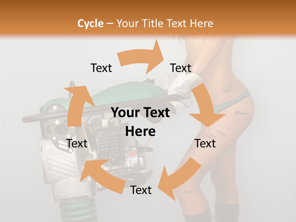 Glamour Boot Lingerie PowerPoint Template