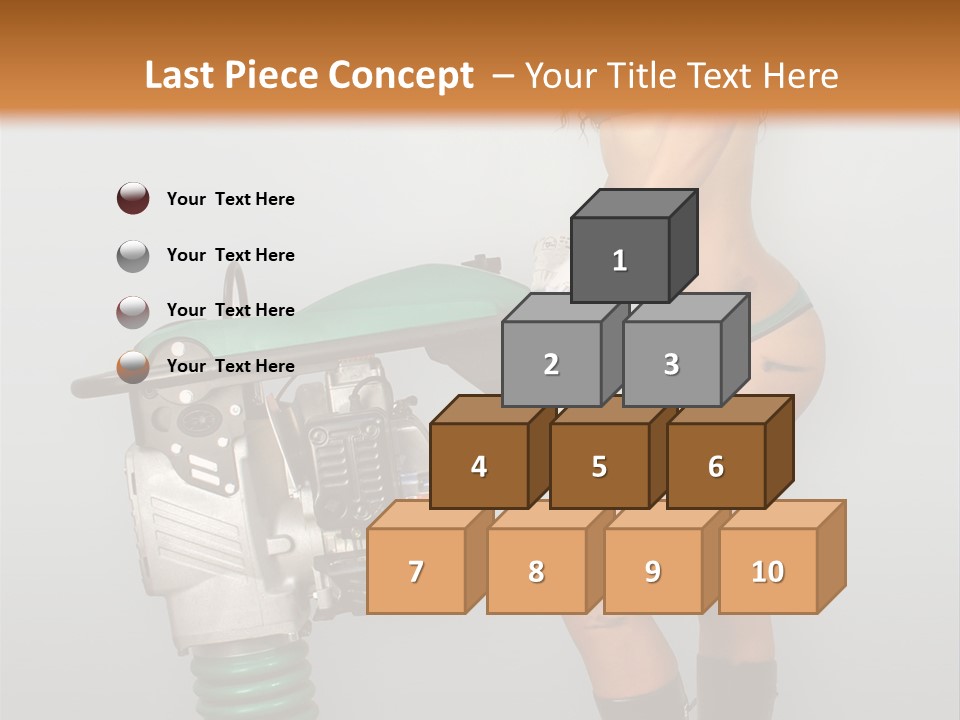 Glamour Boot Lingerie PowerPoint Template