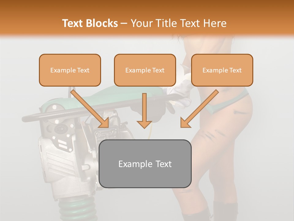 Glamour Boot Lingerie PowerPoint Template