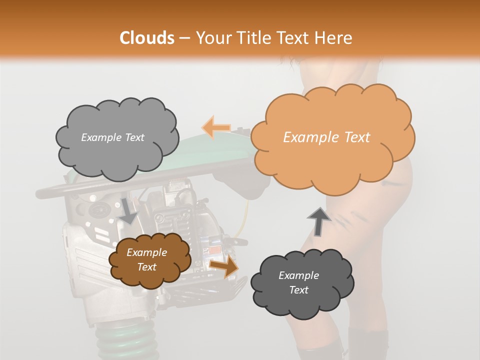 Glamour Boot Lingerie PowerPoint Template