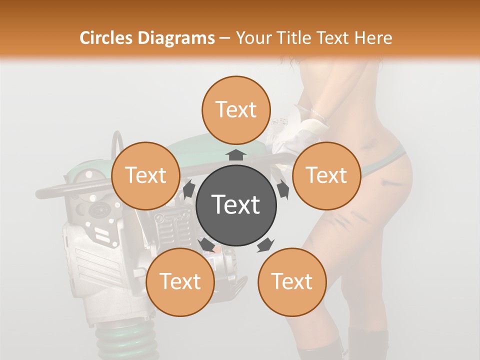 Glamour Boot Lingerie PowerPoint Template