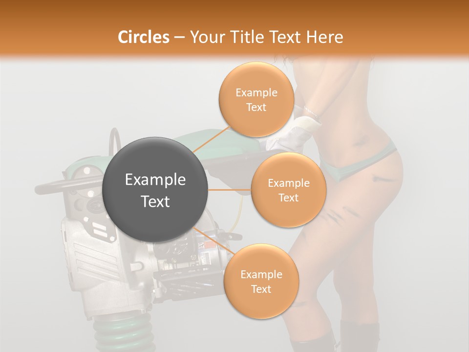 Glamour Boot Lingerie PowerPoint Template