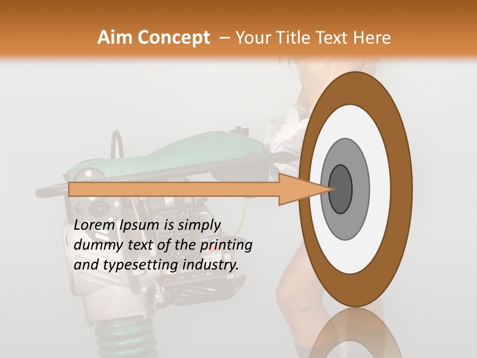 Glamour Boot Lingerie PowerPoint Template