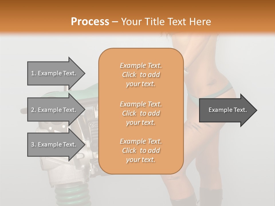 Glamour Boot Lingerie PowerPoint Template