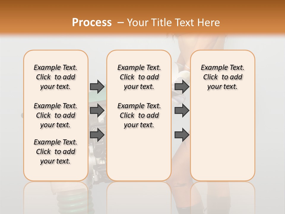 Glamour Boot Lingerie PowerPoint Template