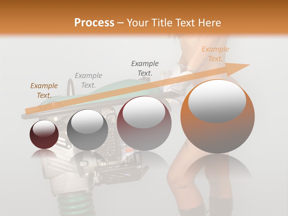 Glamour Boot Lingerie PowerPoint Template