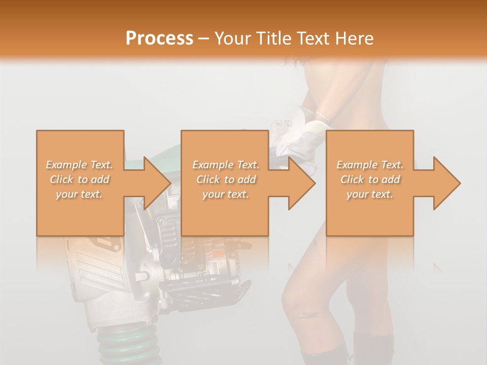 Glamour Boot Lingerie PowerPoint Template