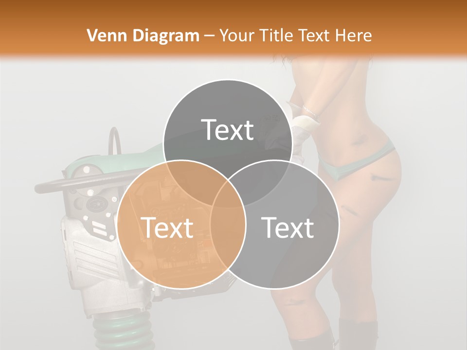 Glamour Boot Lingerie PowerPoint Template