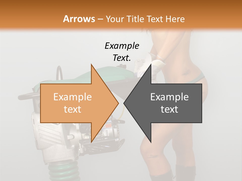 Glamour Boot Lingerie PowerPoint Template