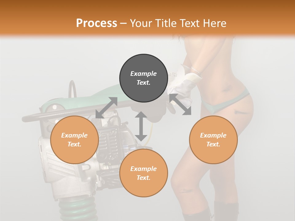 Glamour Boot Lingerie PowerPoint Template