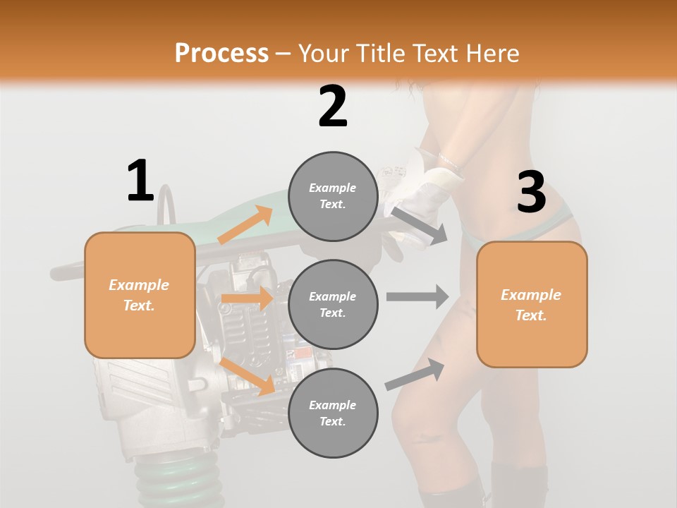 Glamour Boot Lingerie PowerPoint Template