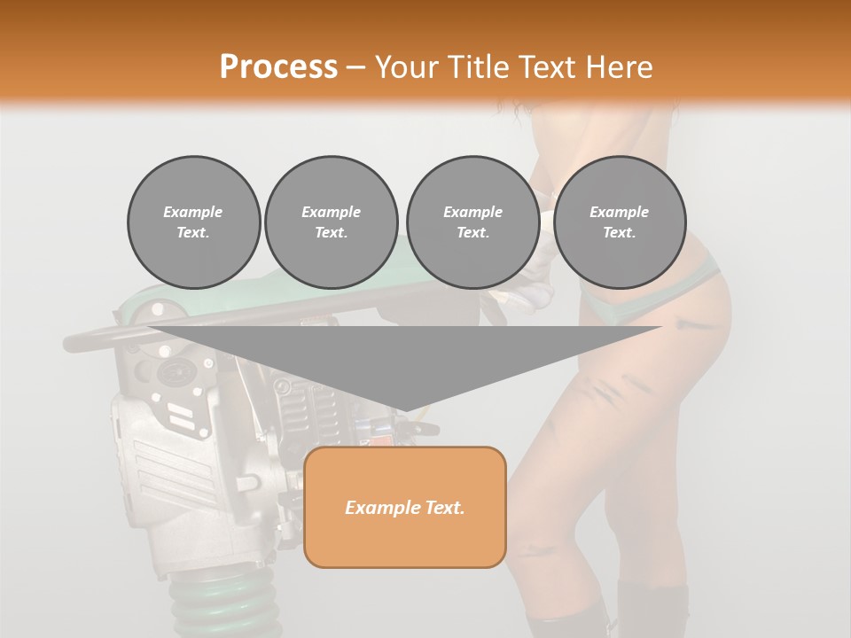 Glamour Boot Lingerie PowerPoint Template