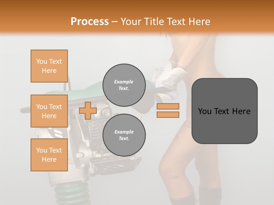 Glamour Boot Lingerie PowerPoint Template