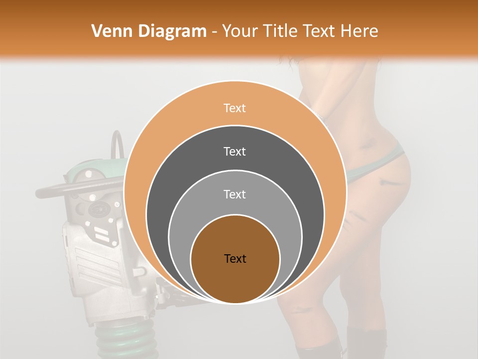 Glamour Boot Lingerie PowerPoint Template