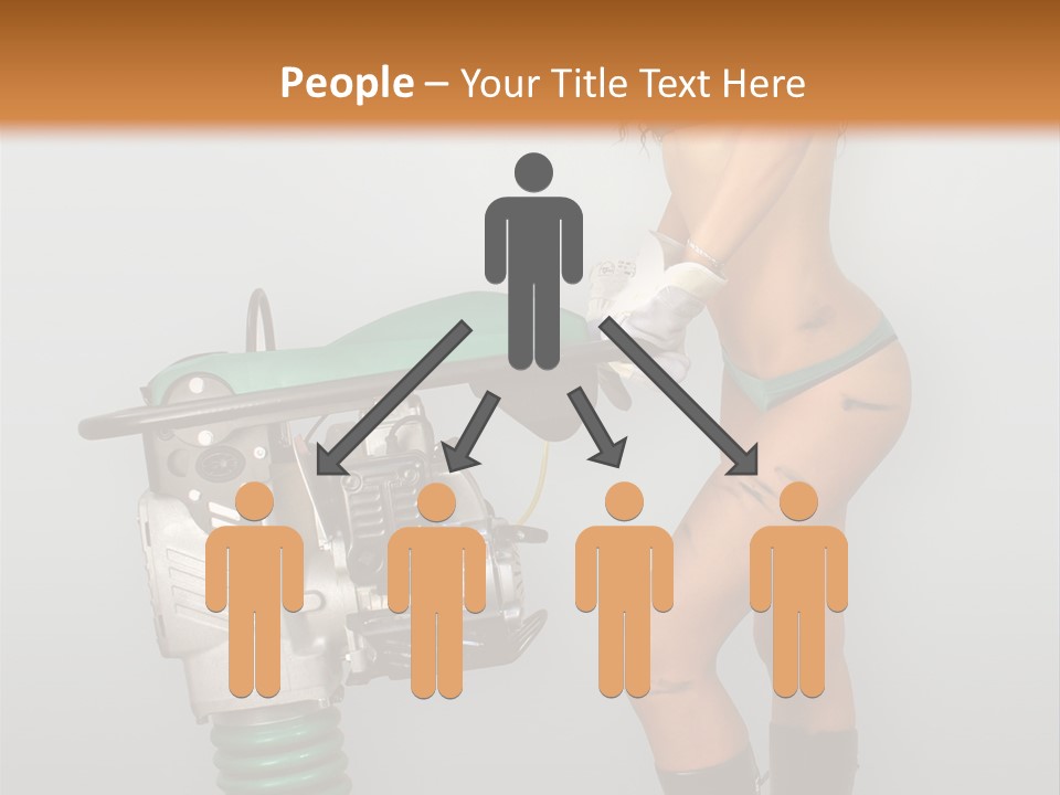 Glamour Boot Lingerie PowerPoint Template