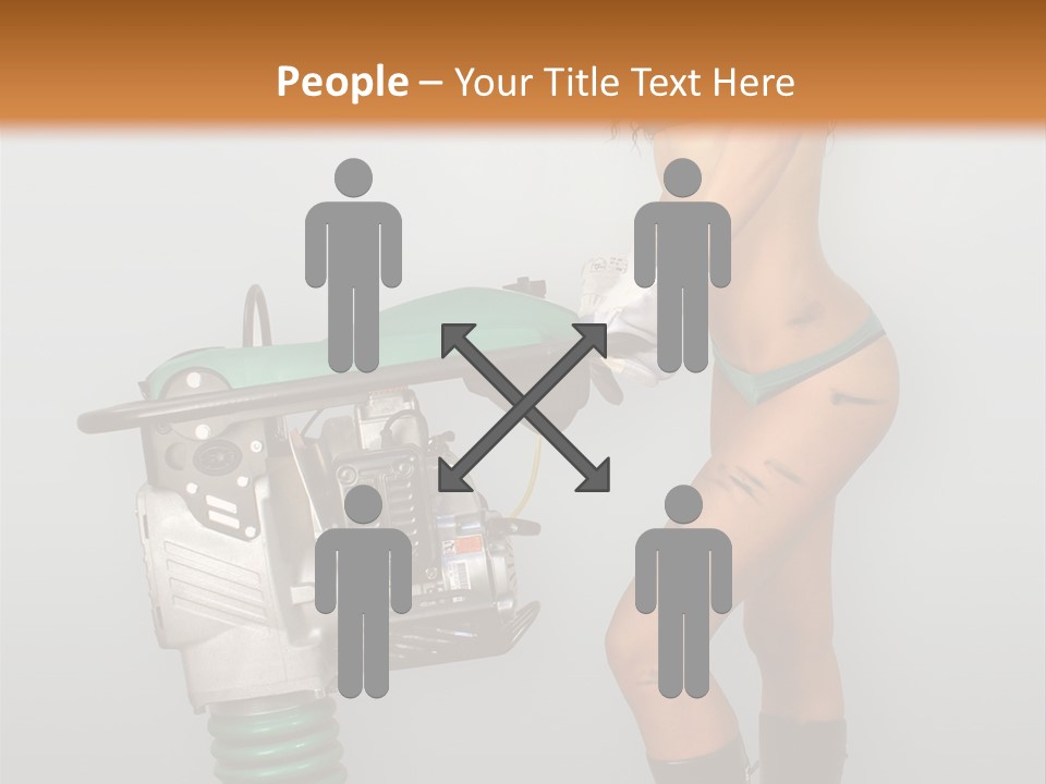 Glamour Boot Lingerie PowerPoint Template