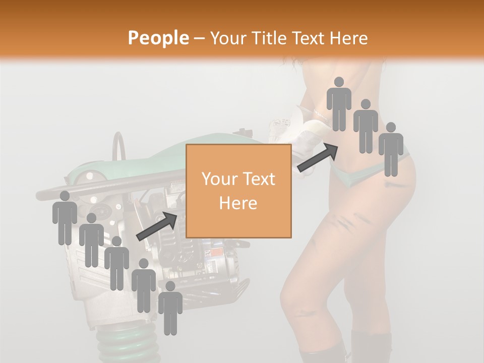 Glamour Boot Lingerie PowerPoint Template