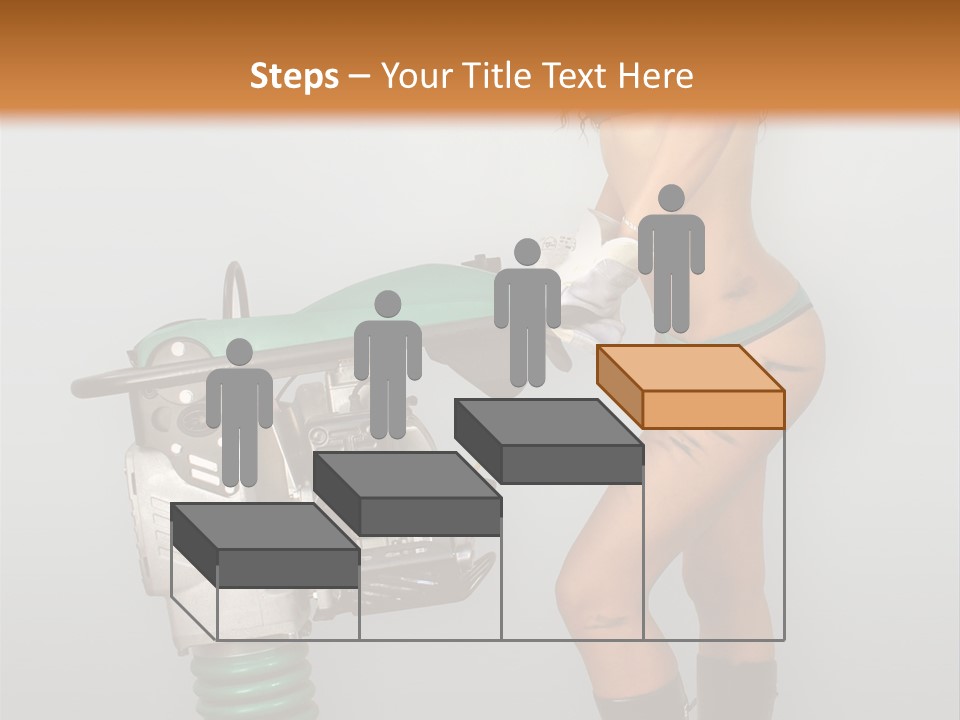 Glamour Boot Lingerie PowerPoint Template
