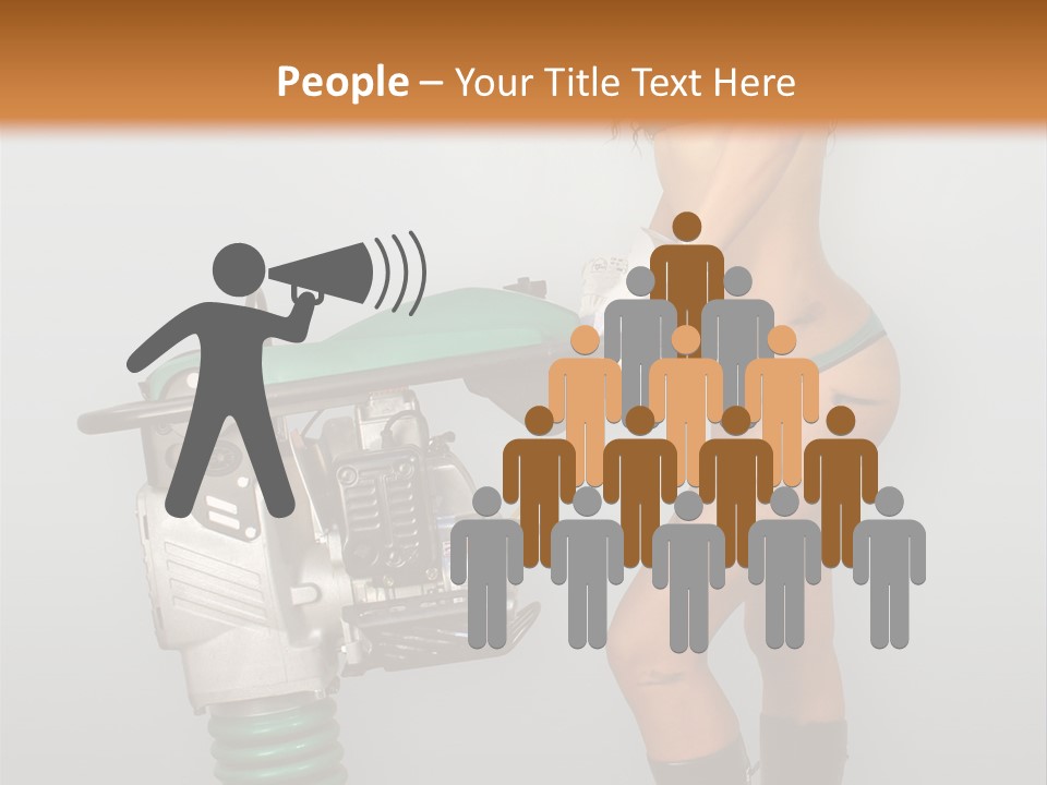 Glamour Boot Lingerie PowerPoint Template