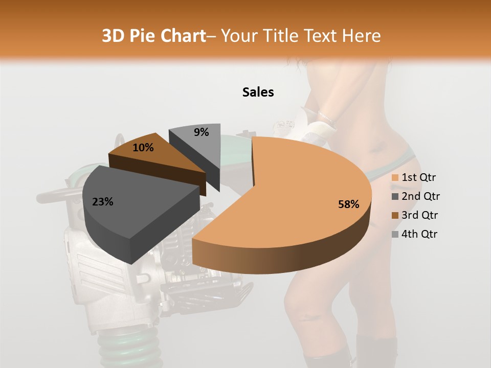 Glamour Boot Lingerie PowerPoint Template