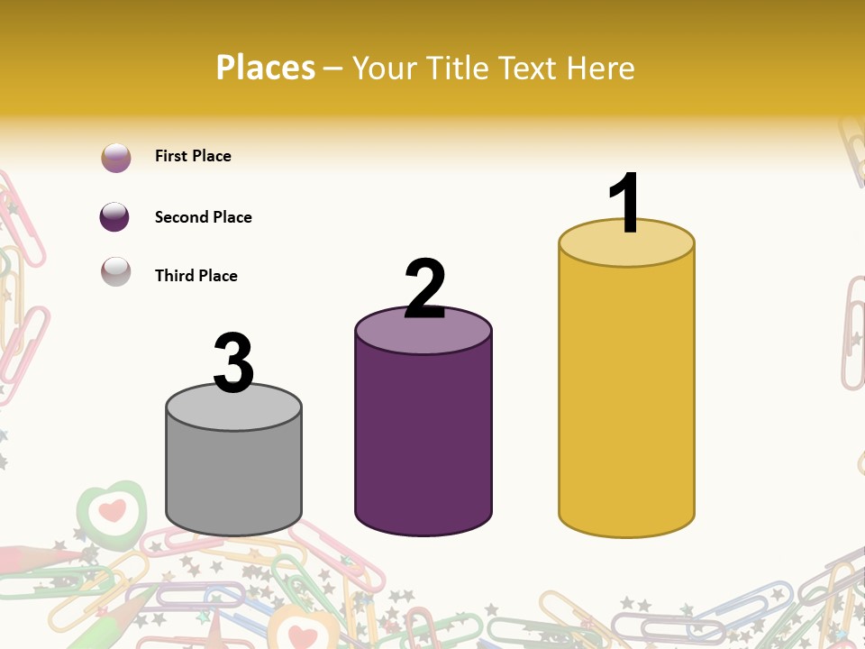 Secretary Colored Instrument PowerPoint Template