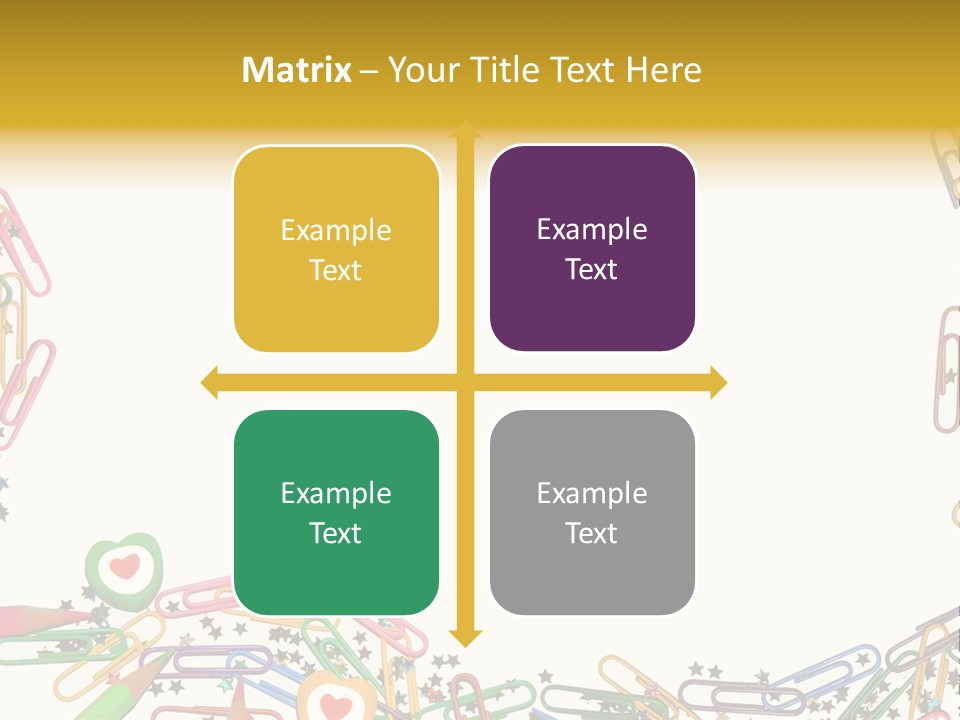 Secretary Colored Instrument PowerPoint Template