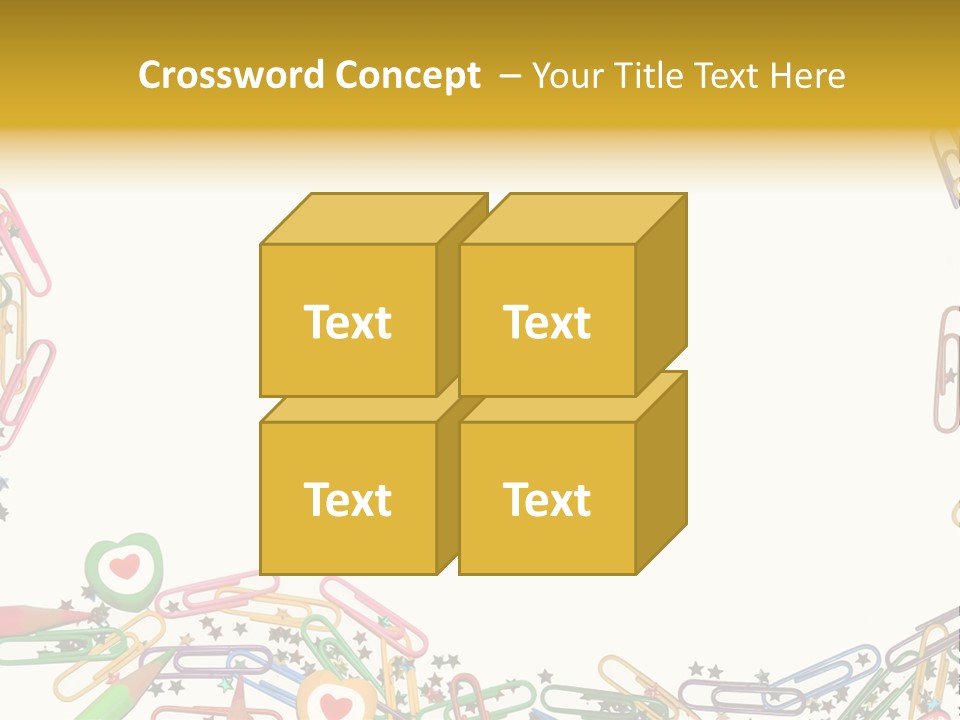 Secretary Colored Instrument PowerPoint Template