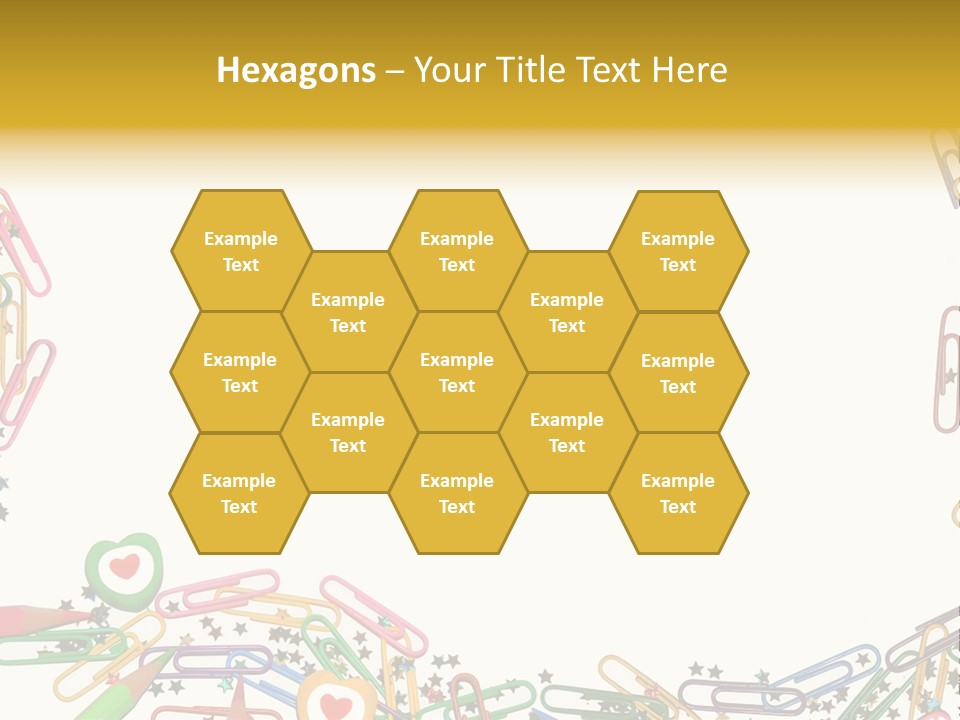Secretary Colored Instrument PowerPoint Template