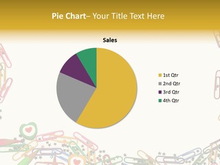 Secretary Colored Instrument PowerPoint Template