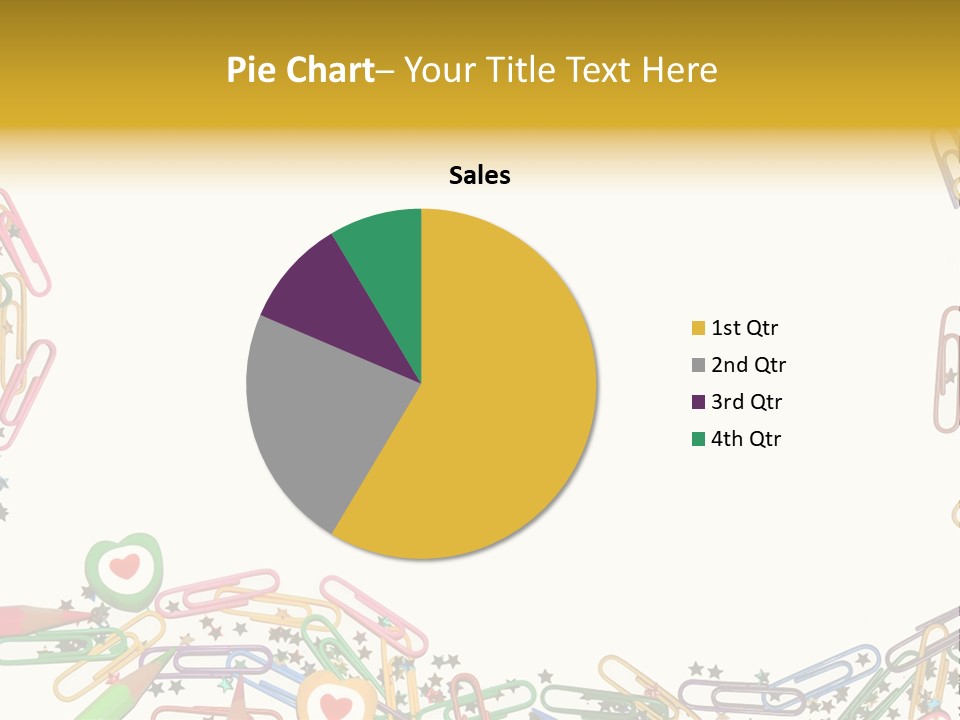 Secretary Colored Instrument PowerPoint Template