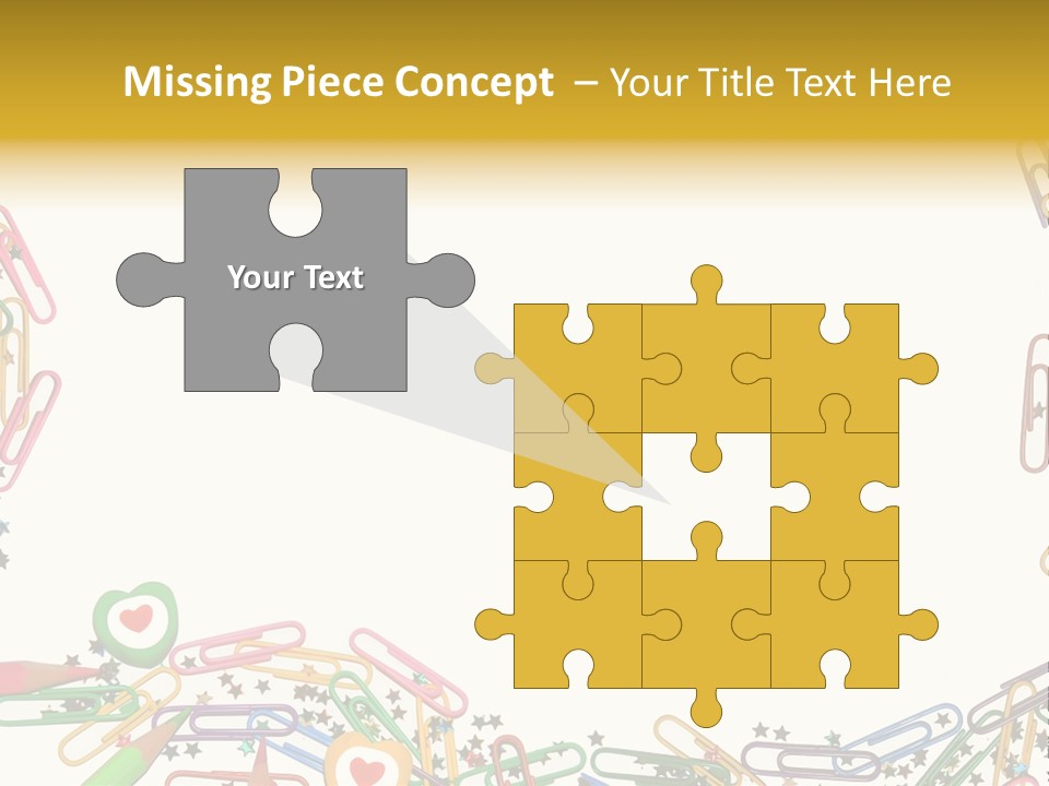 Secretary Colored Instrument PowerPoint Template