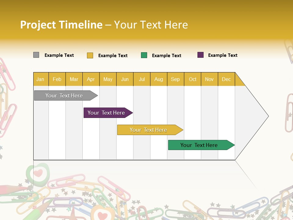 Secretary Colored Instrument PowerPoint Template