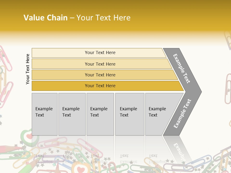Secretary Colored Instrument PowerPoint Template
