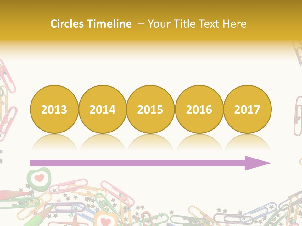 Secretary Colored Instrument PowerPoint Template