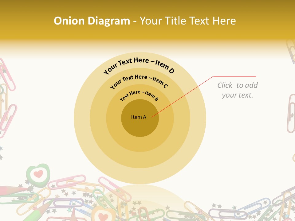 Secretary Colored Instrument PowerPoint Template