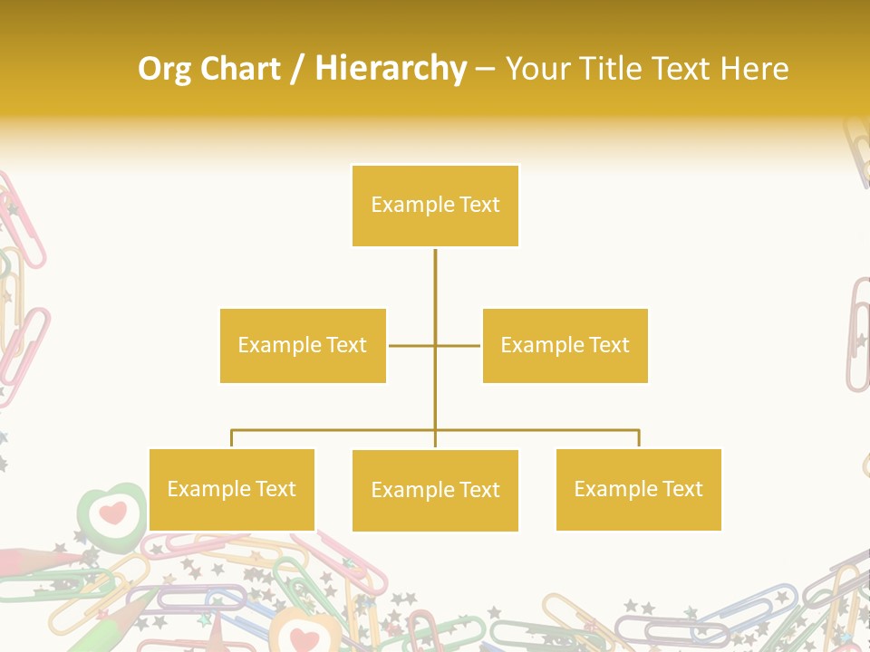 Secretary Colored Instrument PowerPoint Template