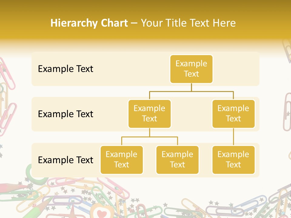 Secretary Colored Instrument PowerPoint Template
