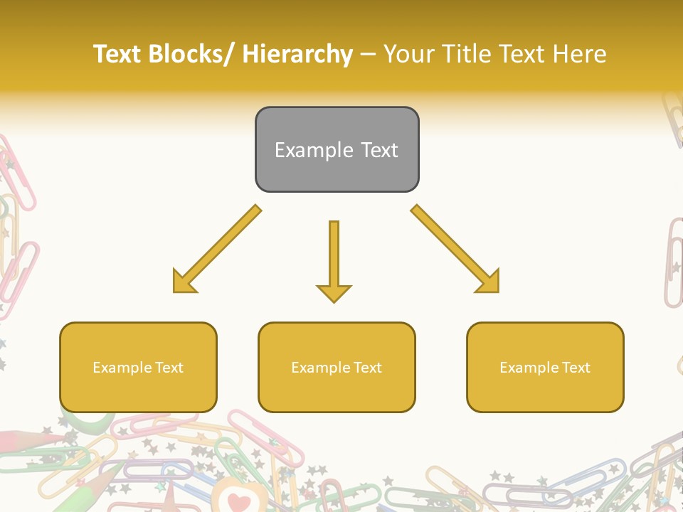 Secretary Colored Instrument PowerPoint Template