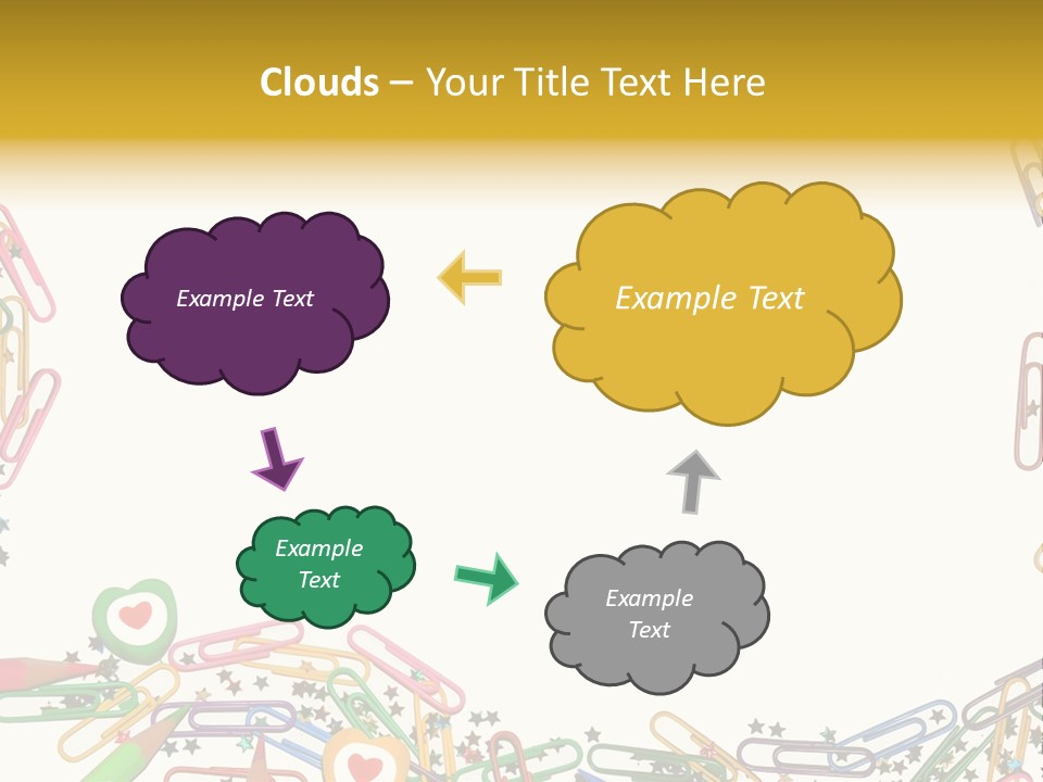 Secretary Colored Instrument PowerPoint Template