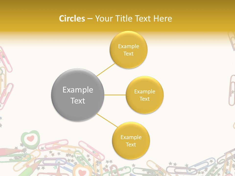 Secretary Colored Instrument PowerPoint Template
