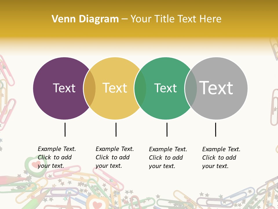 Secretary Colored Instrument PowerPoint Template