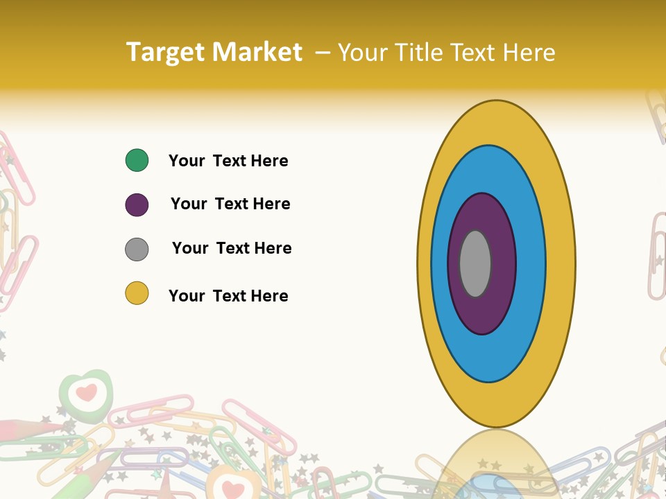 Secretary Colored Instrument PowerPoint Template