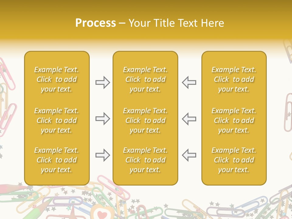 Secretary Colored Instrument PowerPoint Template