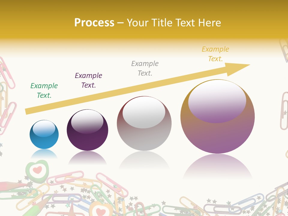 Secretary Colored Instrument PowerPoint Template