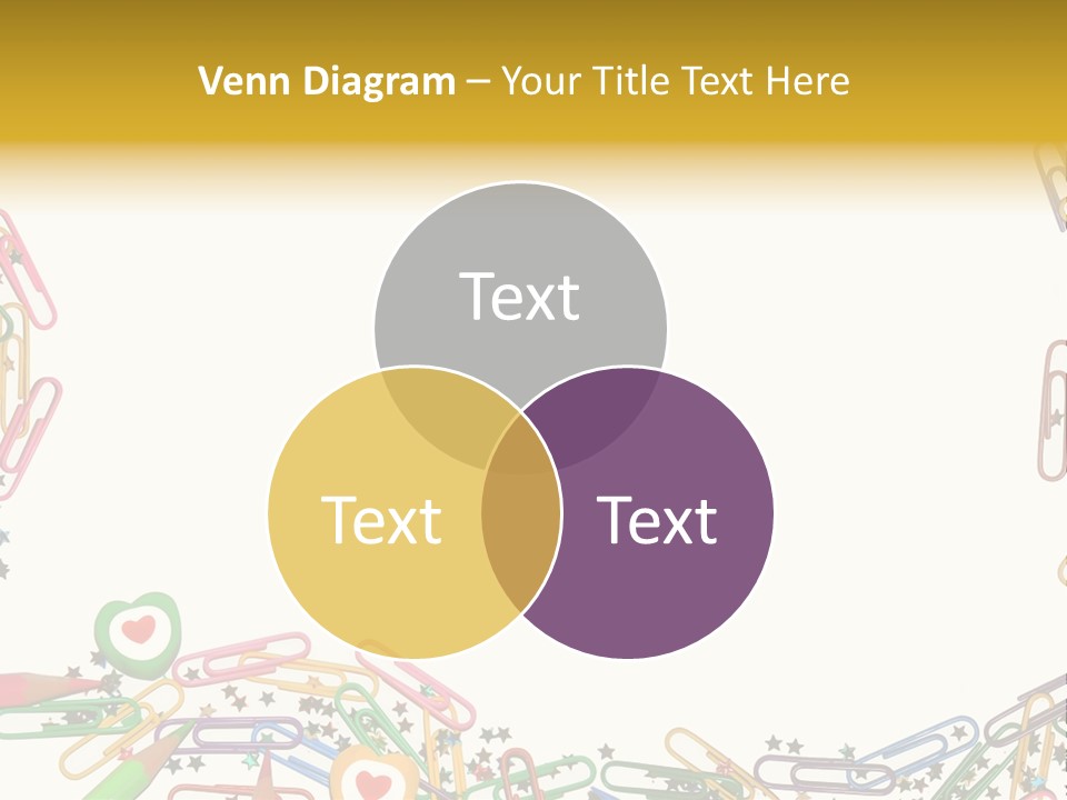 Secretary Colored Instrument PowerPoint Template