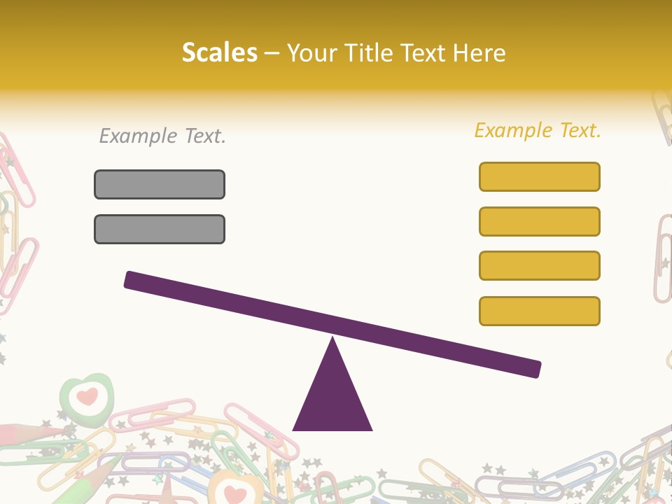 Secretary Colored Instrument PowerPoint Template