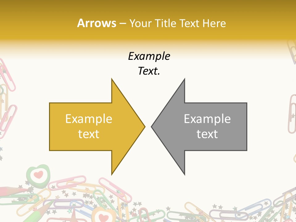 Secretary Colored Instrument PowerPoint Template