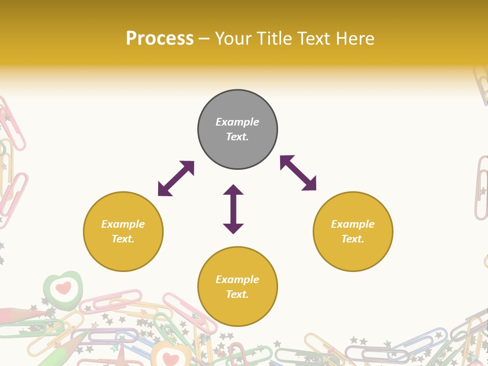 Secretary Colored Instrument PowerPoint Template