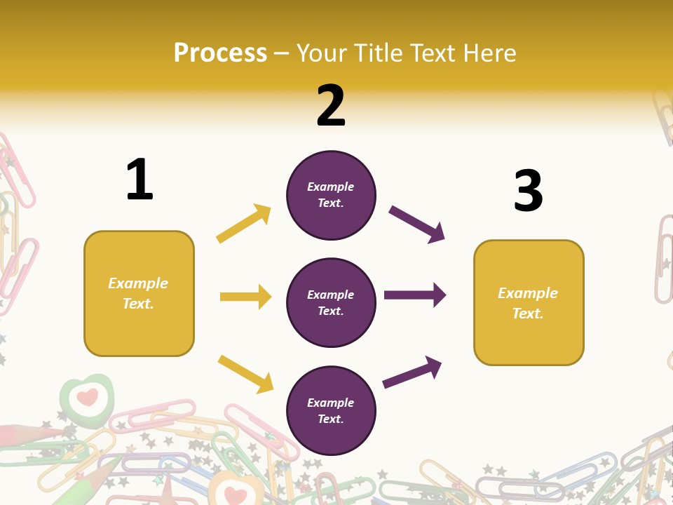 Secretary Colored Instrument PowerPoint Template