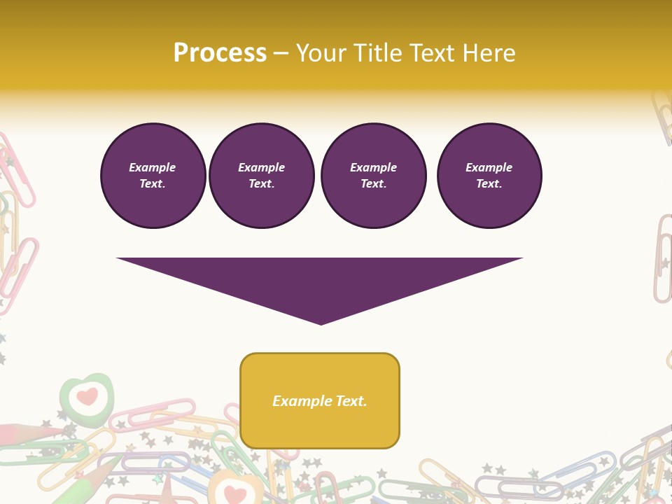 Secretary Colored Instrument PowerPoint Template